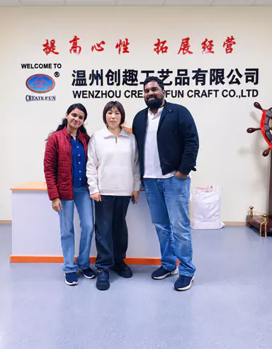 ผู้ซื้อตรวจสอบไซต์โรงงาน Wenzhou Create Fun Craft Co., Ltd