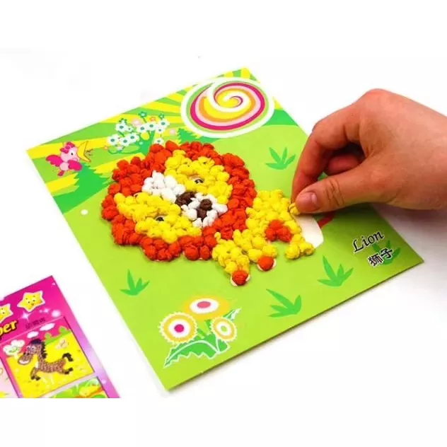 ของเล่นศิลปะ DIY Flock